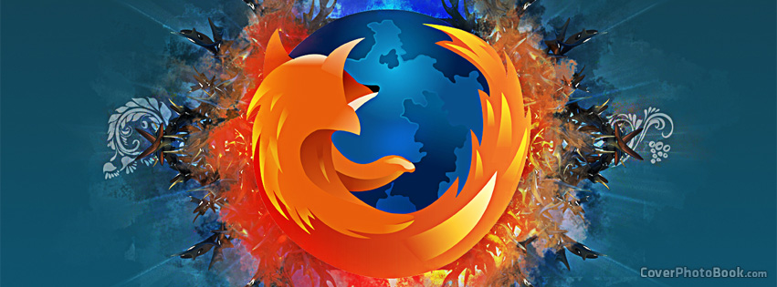 Abstract Firefox Wallpaper Facebook Cover - Brands