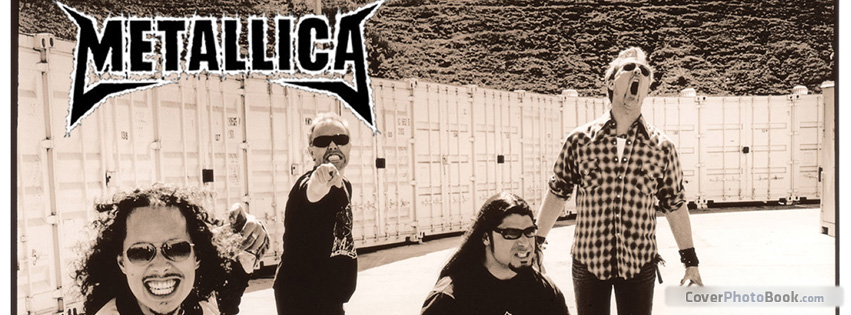 Metallica Rock Bank Facebook Cover - Celebrity