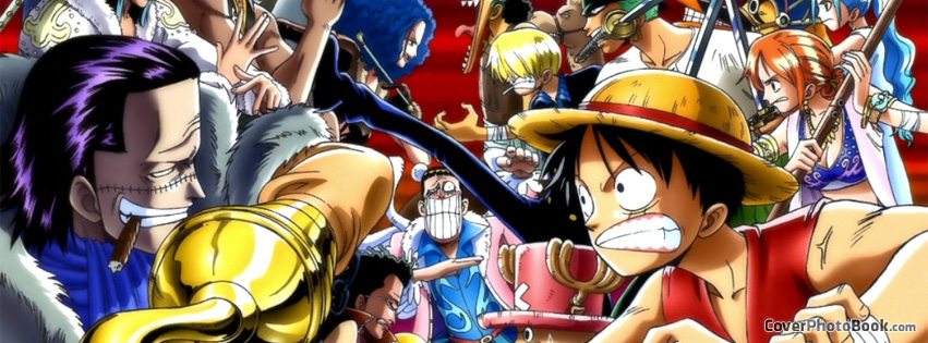anime one piece facebook covers