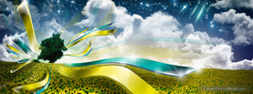 Abstract Tree Ribbobs, Free Facebook Timeline Profile Cover, Abstract