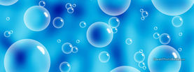 Blue Bubbles, Free Facebook Timeline Profile Cover, Abstract