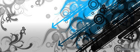 Retro Blue Abstract Arrow Design, Free Facebook Timeline Profile Cover, Abstract