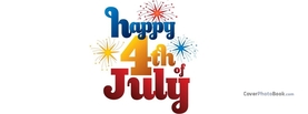 Happy 4th of July Independence Day, Free Facebook Timeline Profile Cover, Celebration
