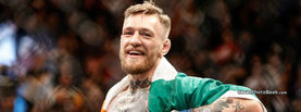 Conor McGregor Flag Smile Win, Free Facebook Timeline Profile Cover, Celebrity