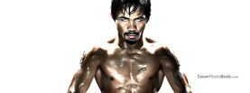 Manny Pacquiao Sweating Glossy Illustration, Free Facebook Timeline Profile Cover, Celebrity