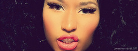 Nicki Minaj Lips, Free Facebook Timeline Profile Cover, Celebrity