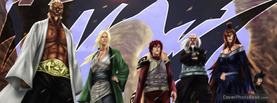 5 Kages Battle Naruto, Free Facebook Timeline Profile Cover, Characters