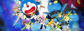 Doraemon, Free Facebook Timeline Profile Cover, Characters