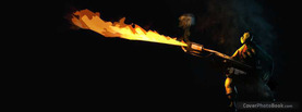 Fire Torch, Free Facebook Timeline Profile Cover, Characters