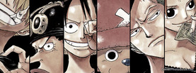 One Piece Collage, Free Facebook Timeline Profile Cover, Characters