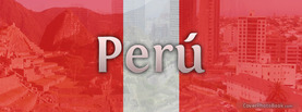 Peru Flag, Free Facebook Timeline Profile Cover, Countries