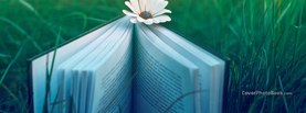 Book and Flower, Free Facebook Timeline Profile Cover, Creative