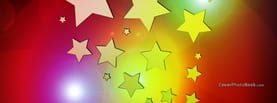 Colorful Stars and Circles, Free Facebook Timeline Profile Cover, Creative