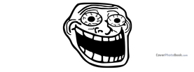 Big Laugh Troll Face, Free Facebook Timeline Profile Cover, Funny
