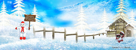 Christmas Happy Holidays Cartoon Children, Free Facebook Timeline Profile Cover, Holidays