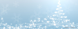 Christmas Tree Snowflakes, Free Facebook Timeline Profile Cover, Holidays