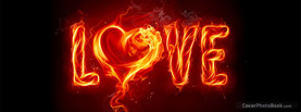 Fire Love Burning, Free Facebook Timeline Profile Cover, Love