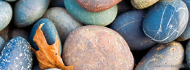 Colored Stones, Free Facebook Timeline Profile Cover, Nature