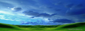 Empty Green Landscape, Free Facebook Timeline Profile Cover, Nature
