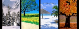 Four Seasons Photos, Free Facebook Timeline Profile Cover, Nature
