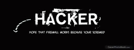 Hacker, Free Facebook Timeline Profile Cover, Quotes