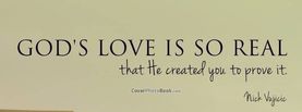 God's Love is so Real, Free Facebook Timeline Profile Cover