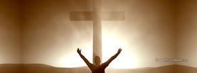 Hands up to Cross Jesus Praise God, Free Facebook Timeline Profile Cover