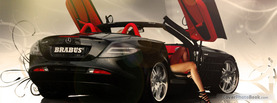 Brabus Car Lady, Free Facebook Timeline Profile Cover, Vehicles