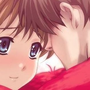 Anime Couple in Love Facebook Cover - Characters