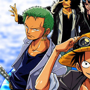 One Piece Dress Suits Facebook Cover - Characters