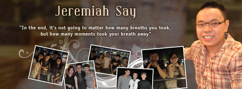 Facebook Cover Photo Design for Jeremiah Say